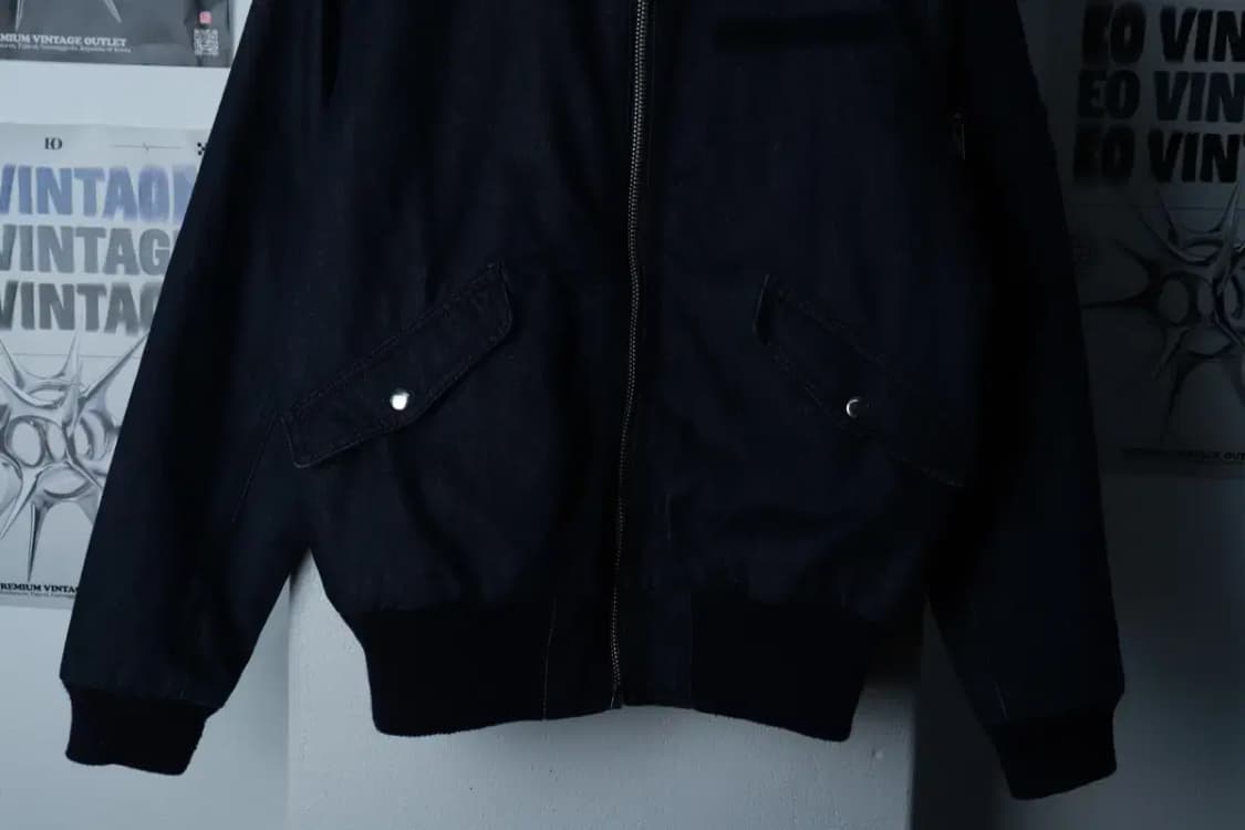 (S) 칩먼데이 집업 바람막이 점퍼자켓 데님 봄버 올드스쿨-16BE1 상품이미지4