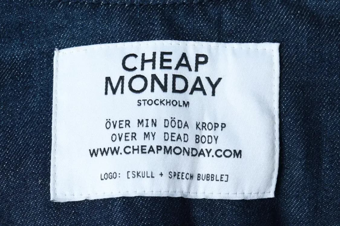 (S) 칩먼데이 집업 바람막이 점퍼자켓 데님 봄버 올드스쿨-16BE1 상품이미지5