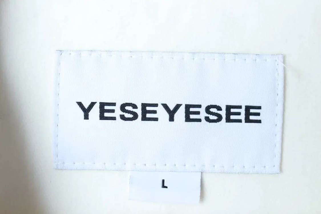 (L) 예스아이씨 집업 바람막이 점퍼자켓 트러커 화이트 스트릿-16BE2 상품이미지8