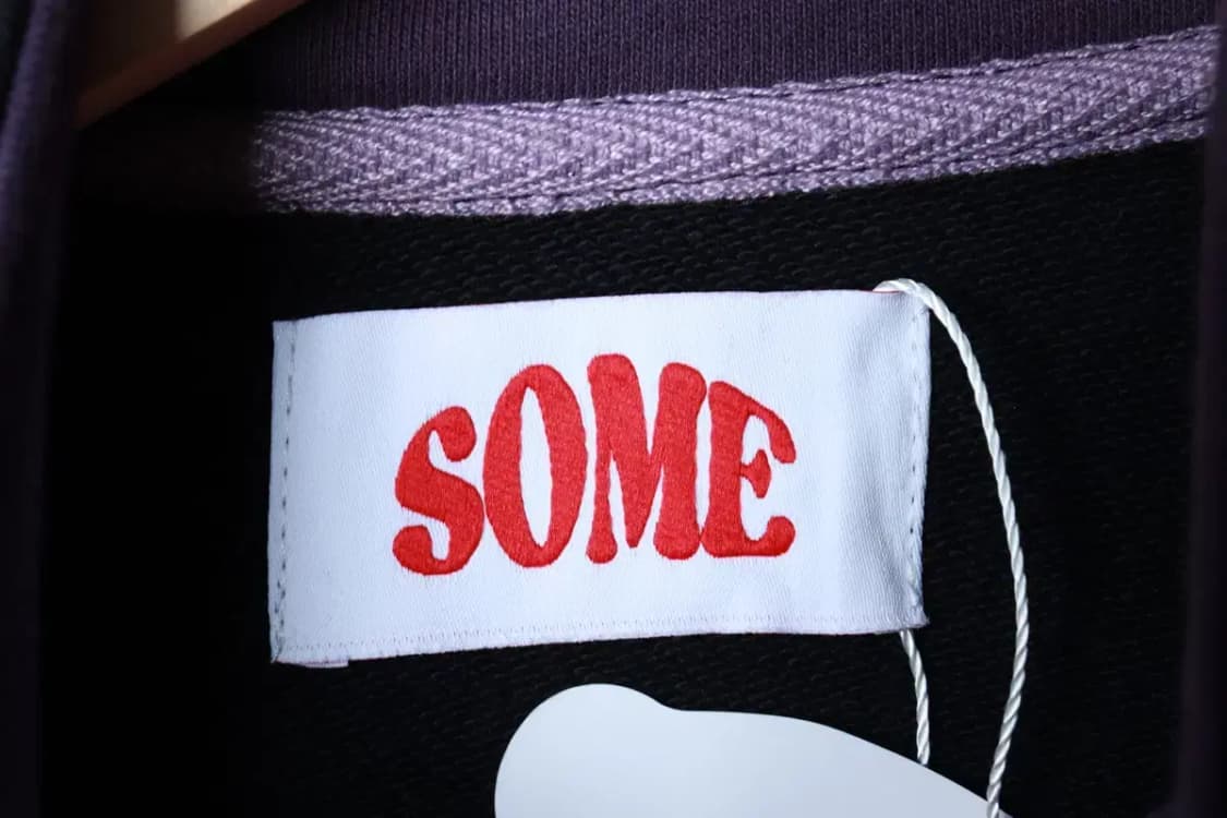 (F) 썸플레이스 맨투맨 티셔츠 새상품 반집업 블랙 올드스쿨-16BE5 상품이미지7