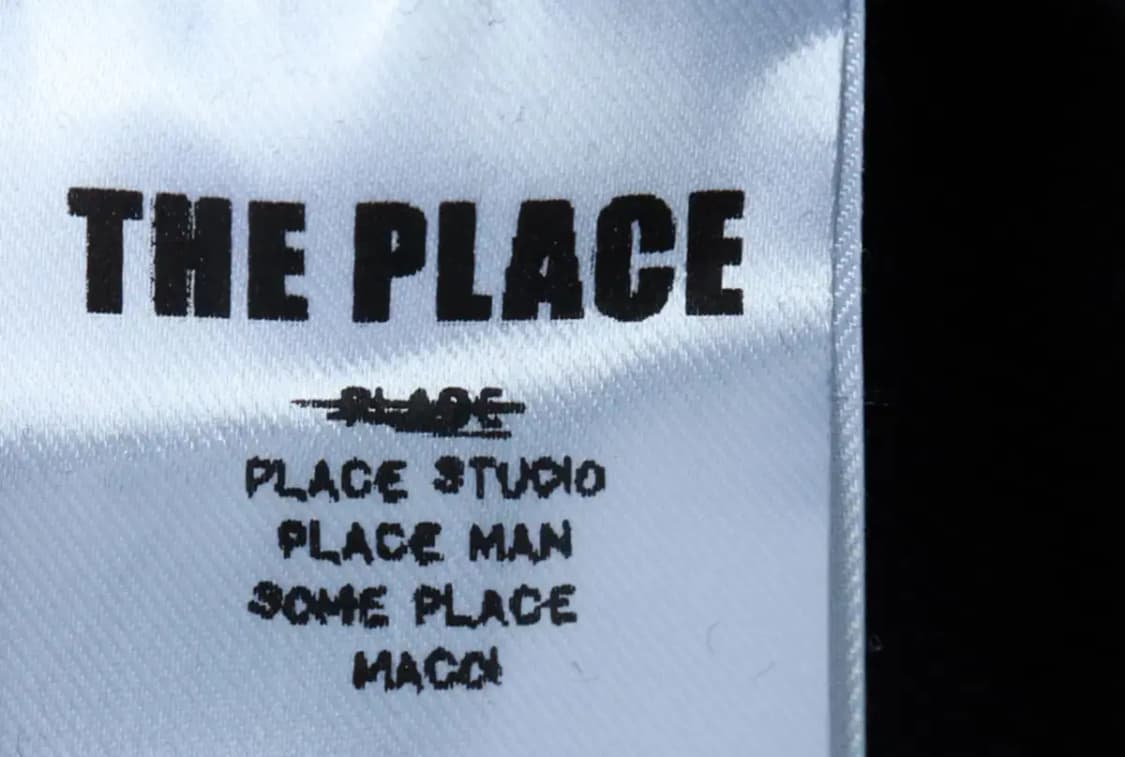 (F) 썸플레이스 맨투맨 티셔츠 새상품 반집업 블랙 올드스쿨-16BE5 상품이미지8