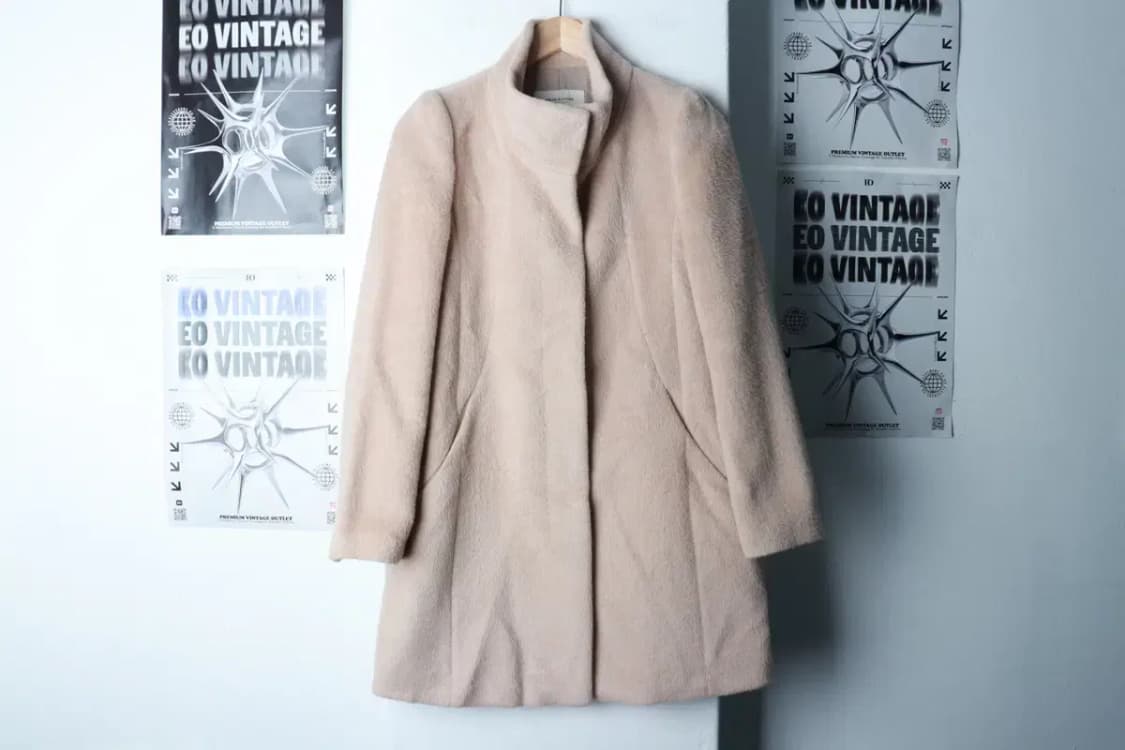 W(S-M) 모죠에스핀 코트자켓 베이지 울 부들 따뜻-16BE6 상품이미지2