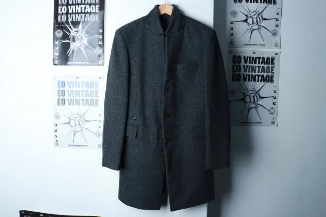 (L) DKNY 디케이앤와이 도나카란 코트자켓 싱글 딥그레이-16BE7 상품이미지2