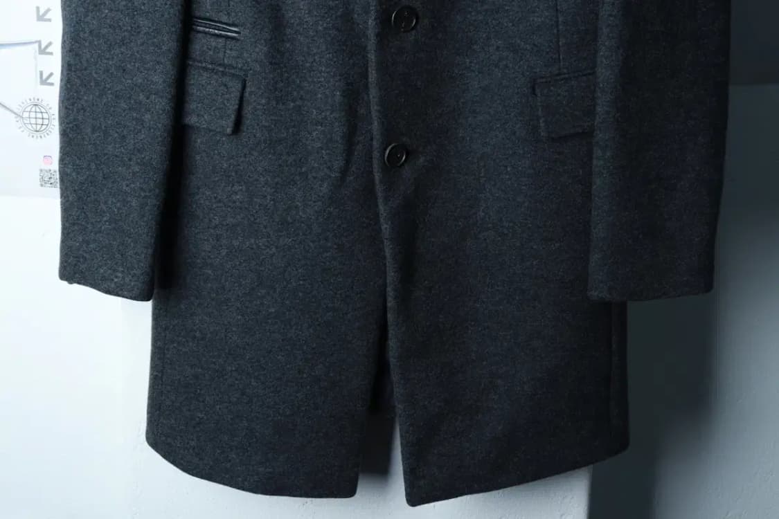 (L) DKNY 디케이앤와이 도나카란 코트자켓 싱글 딥그레이-16BE7 상품이미지4