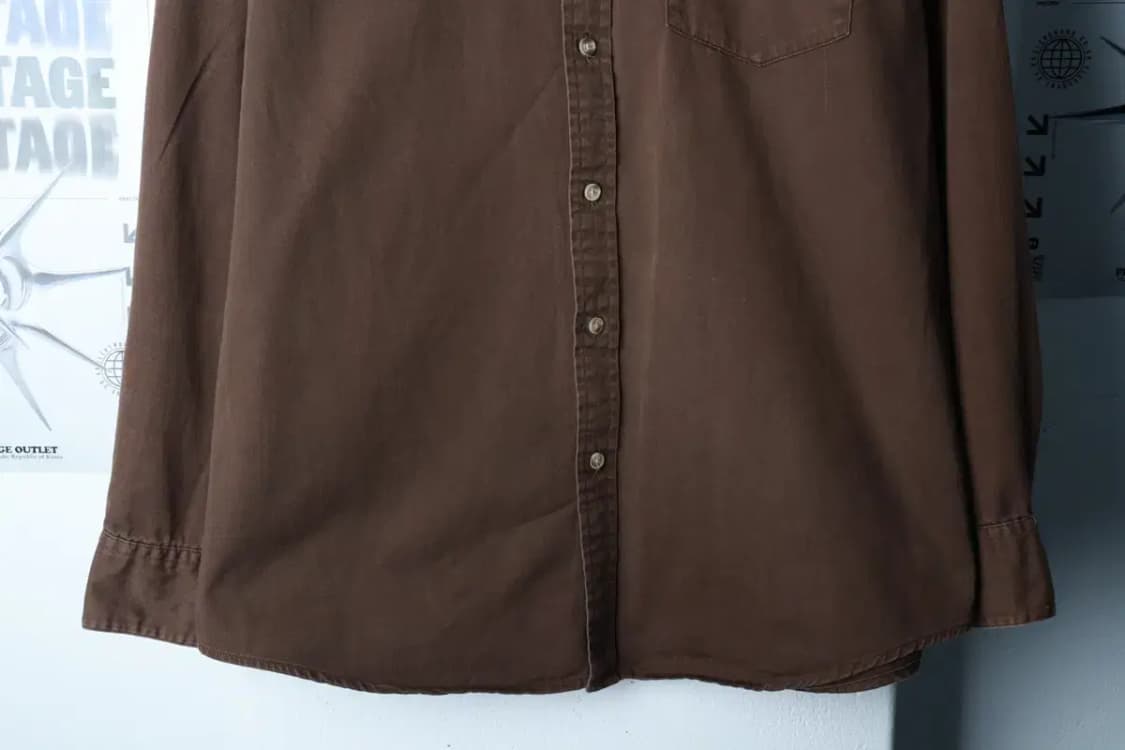 (XL-2XL) 칼하트 셔츠 남방 빅사이즈 브라운 아메카지-16BED 상품이미지4