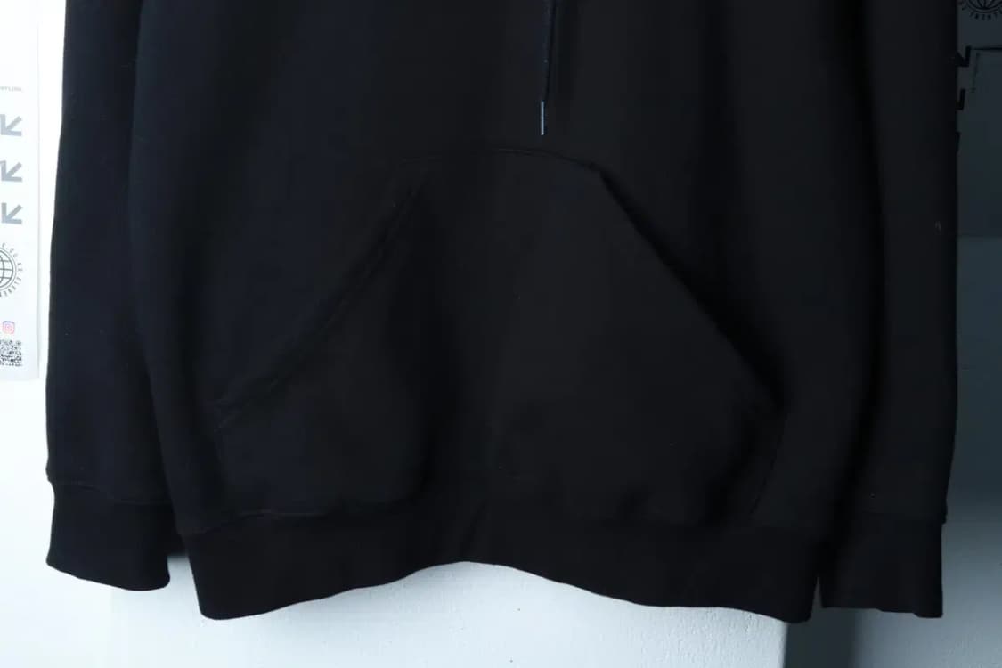 (M-L) 네스티킥 후드티셔츠 빅로고 기모 블랙 올드스쿨-16BEE 상품이미지4