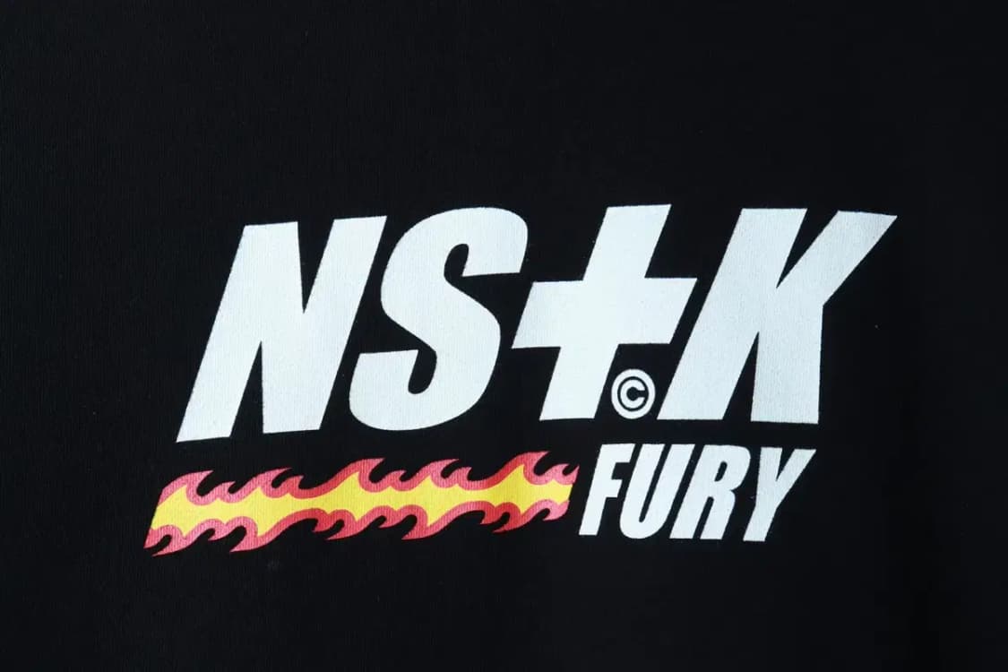 (M-L) 네스티킥 후드티셔츠 빅로고 기모 블랙 올드스쿨-16BEE 상품이미지5