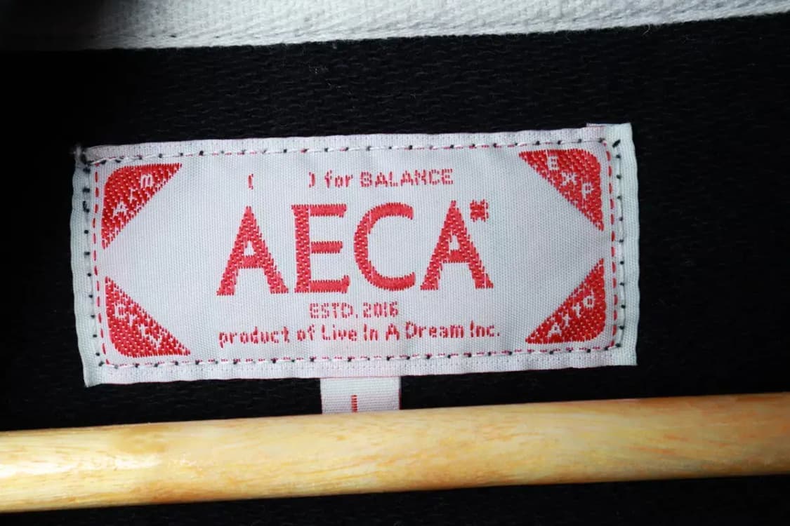 (L-XL) 에이카화이트 후드티셔츠 빅로고 블랙 올드스쿨-16BF0 상품이미지6