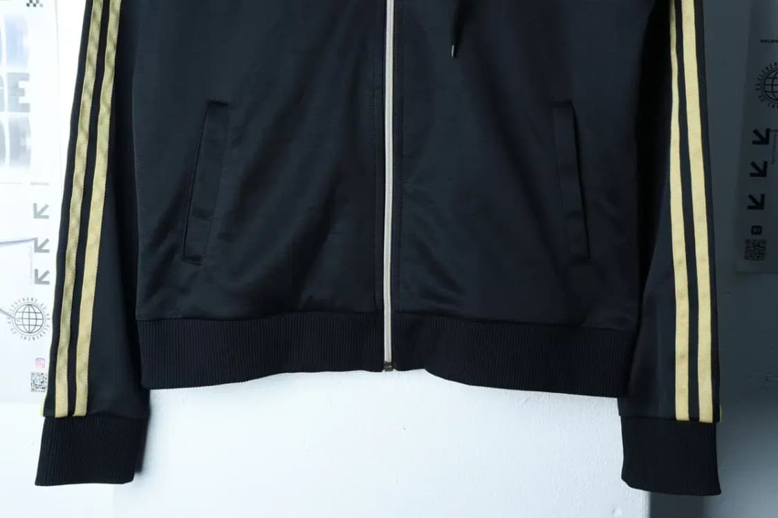 W(L) 아디다스 후드집업 져지 기능성 블랙 금장-16BF3 상품이미지4