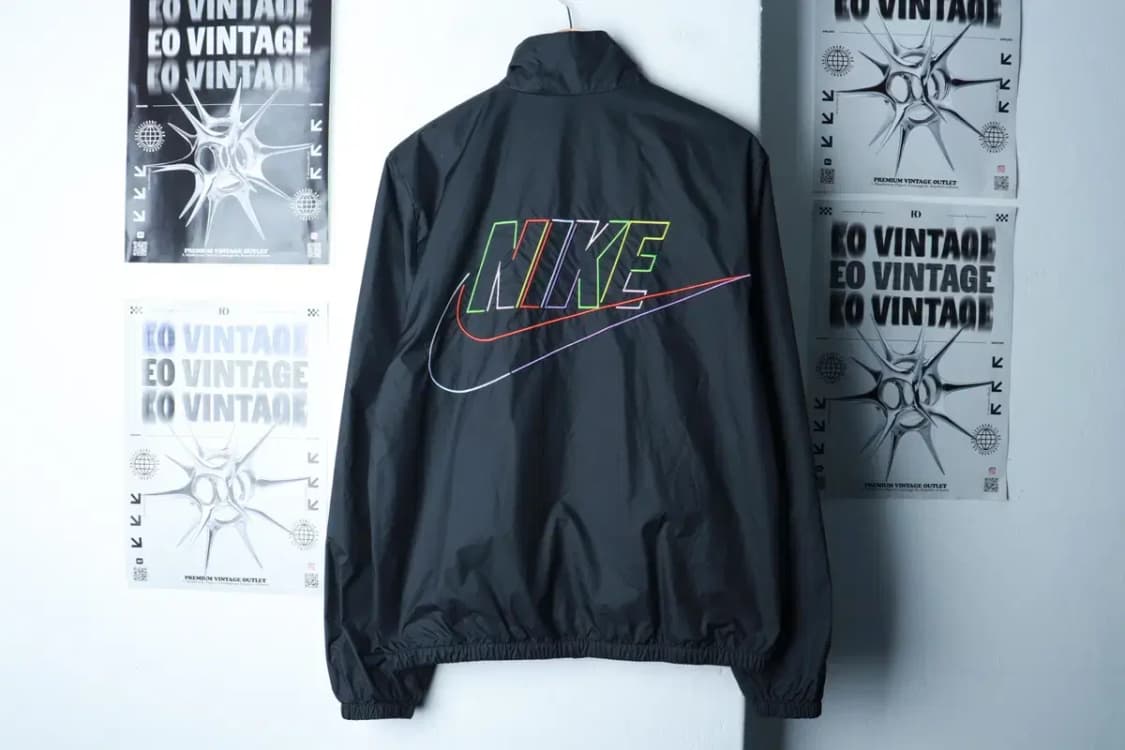 (M-L) 나이키 집업 바람막이 점퍼자켓 빅스우시 블랙-16BF5 상품이미지6