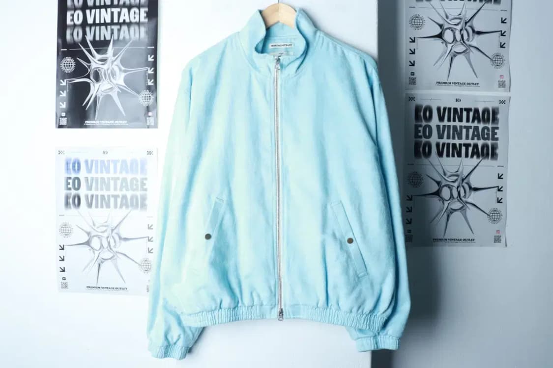 (L-XL) 벌스데이수트 집업 바람막이 점퍼자켓 단종 블루종-16BF7 상품이미지2