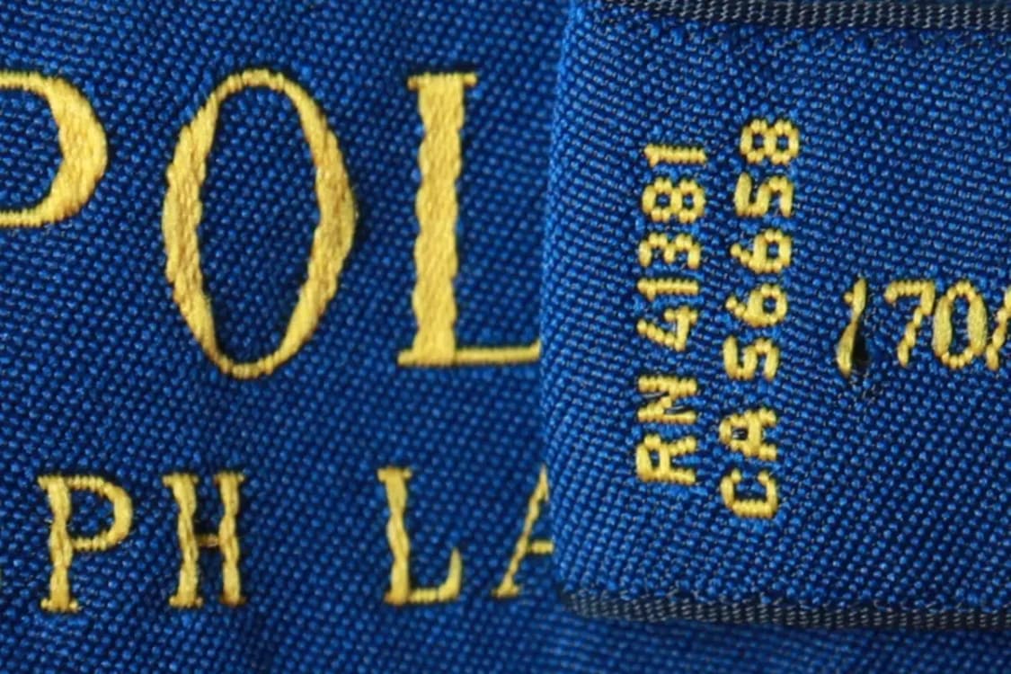 (S-M) 폴로 랄프로렌 카라 긴팔티셔츠 럭비 네이비 포니-16BF9 상품이미지7