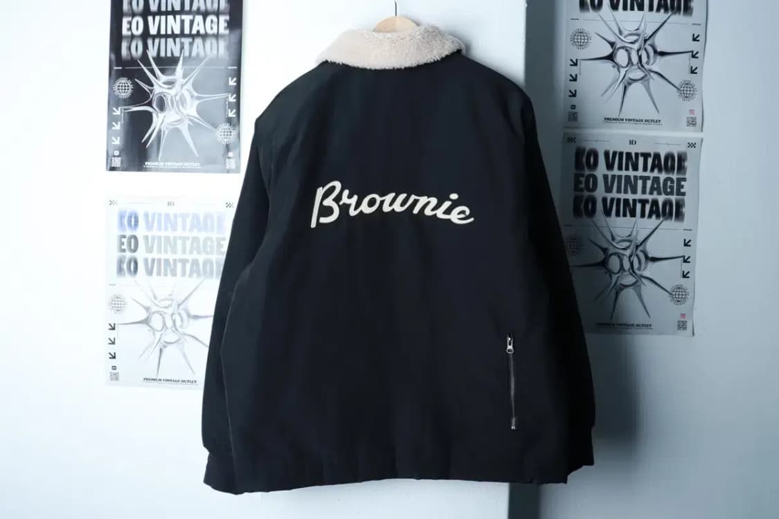 (L-XL) 코닥 패딩 점퍼자켓 쉐르파 누빔 블랙 브라우니-16C00 상품이미지7