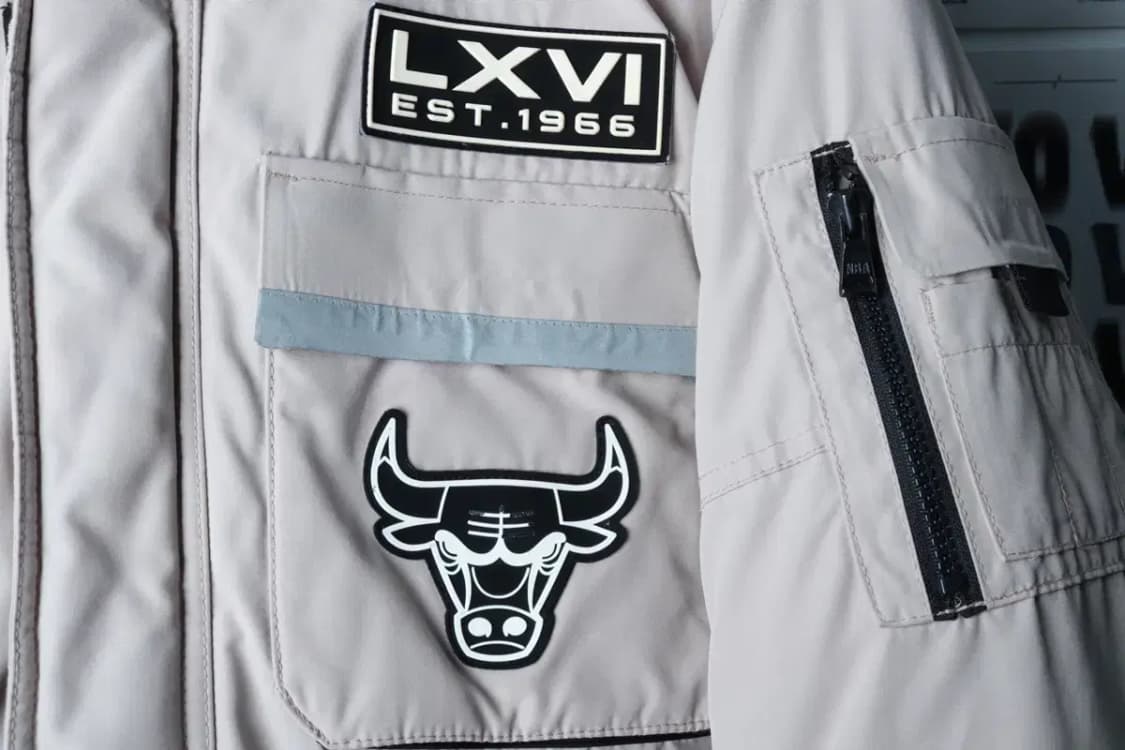 (L-2XL) NBA 엔비에이 패딩 점퍼자켓 시카고불스 유틸-16C01 상품이미지5