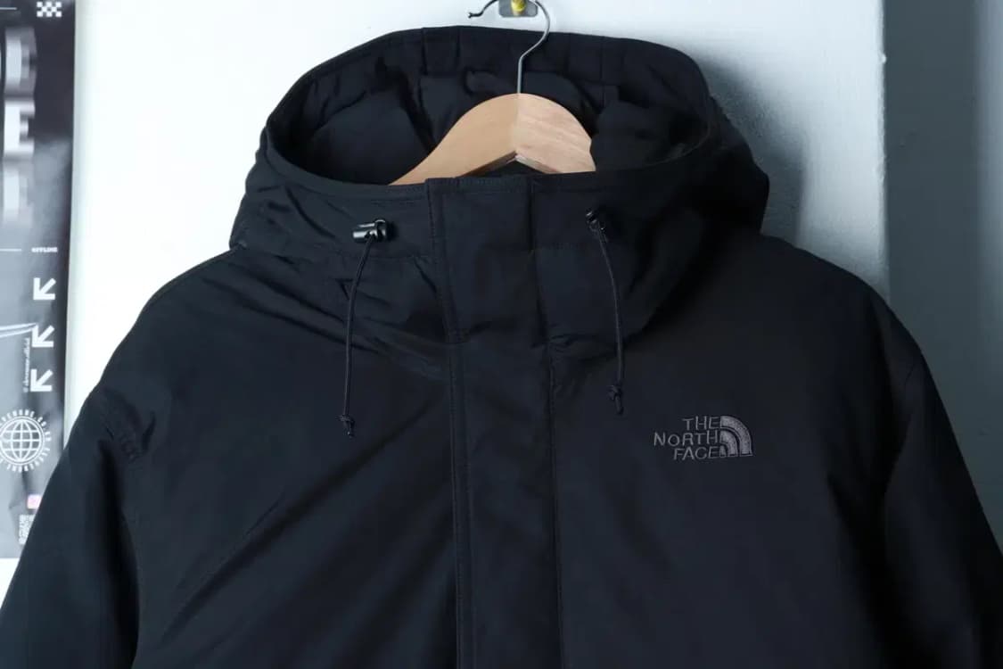 (XL) 노스페이스 패딩 점퍼자켓 대장급 봄버 덕다운 블랙-16C02 상품이미지3