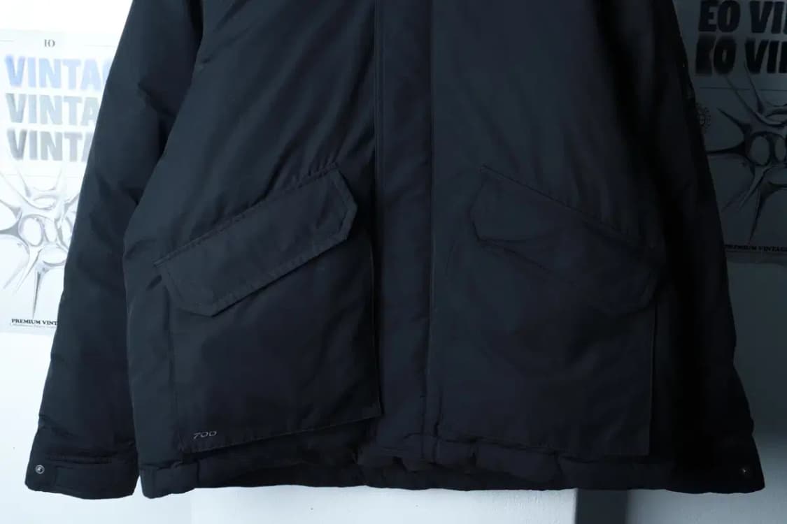 (XL) 노스페이스 패딩 점퍼자켓 대장급 봄버 덕다운 블랙-16C02 상품이미지4