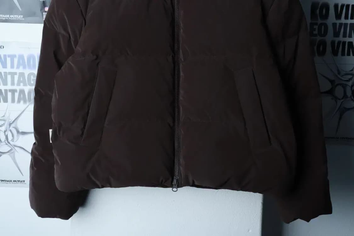 W(S) 스노우피크 패딩 점퍼자켓 실키 스카치 크롭 덕다운-16C03 상품이미지4