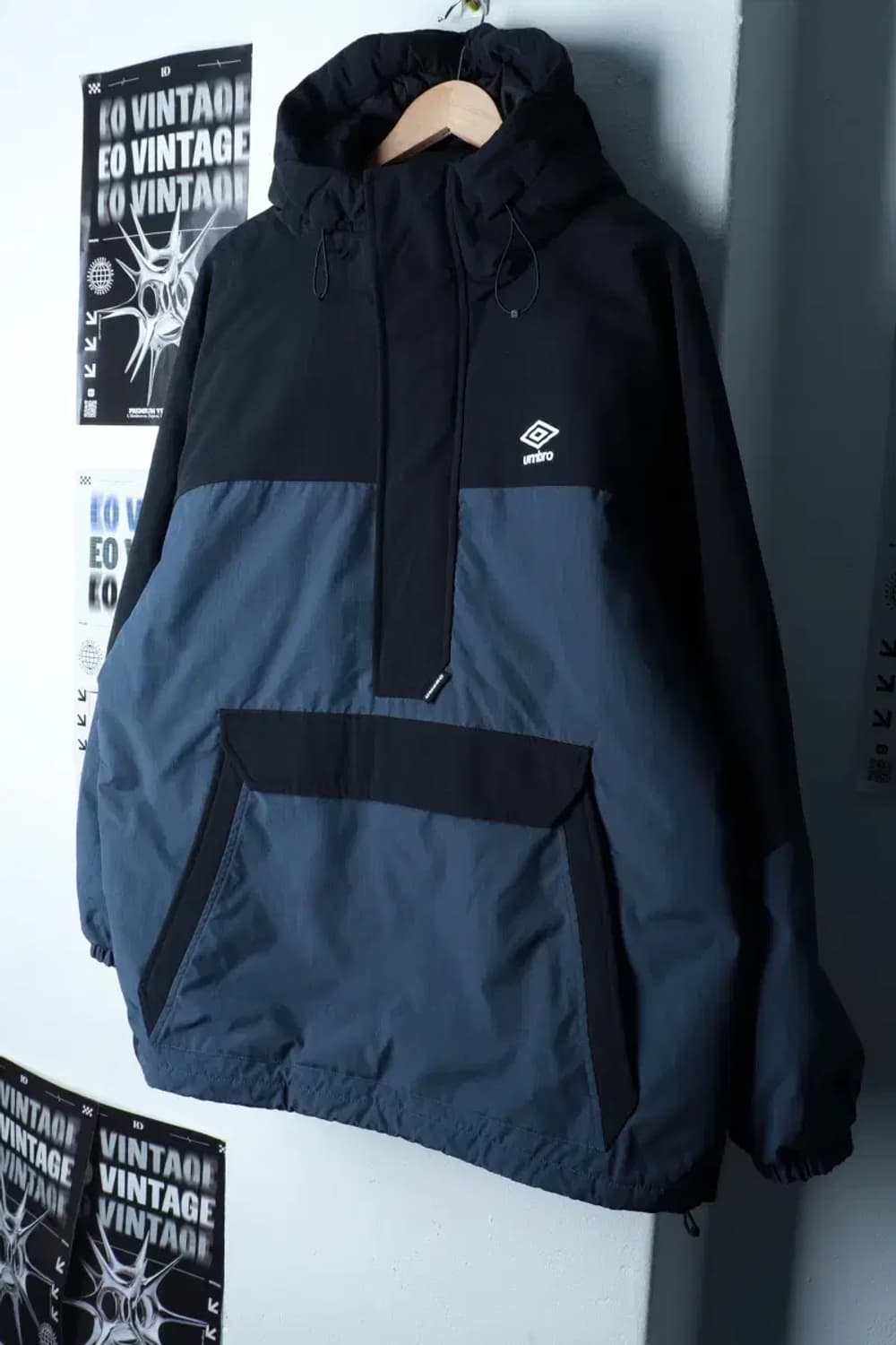 (2XL) 엄브로 패딩 점퍼자켓 빅사이즈 리버시블 아노락-16C06 상품이미지1