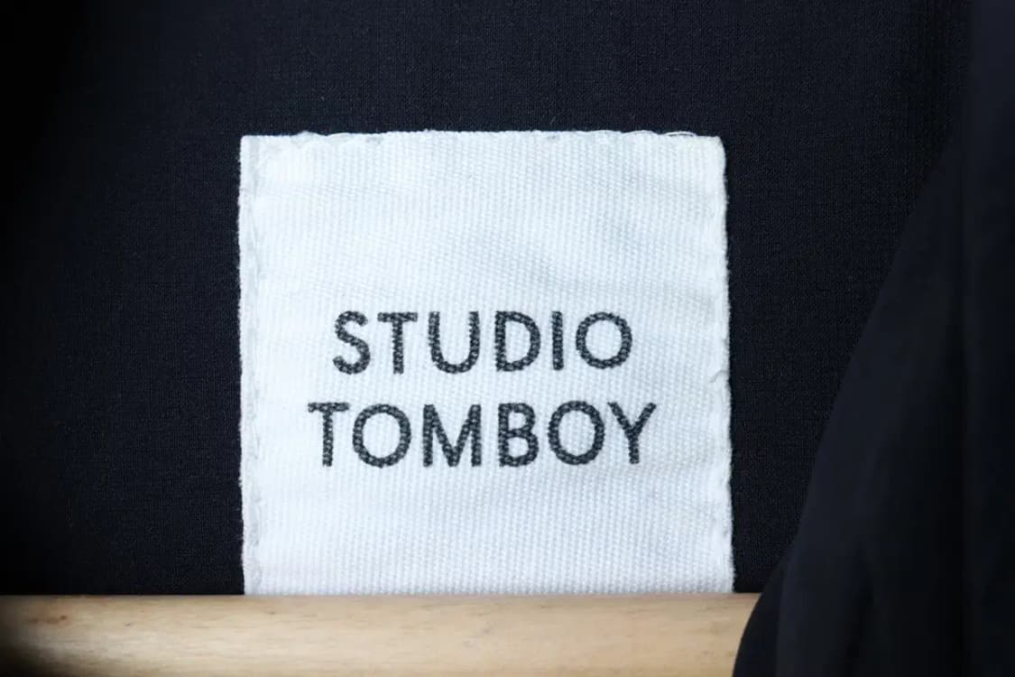 W(F) 스튜디오 톰보이 패딩 점퍼자켓 덕다운 블랙 롱-16C0A 상품이미지5