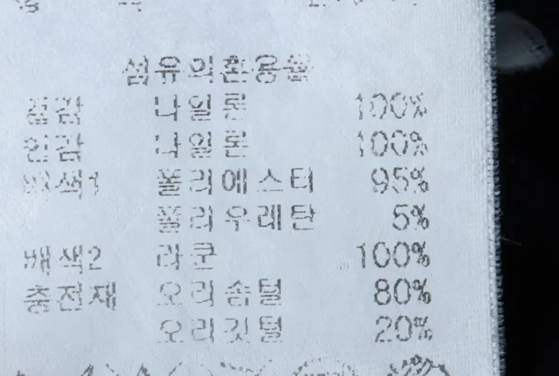 W(F) 스튜디오 톰보이 패딩 점퍼자켓 덕다운 블랙 롱-16C0A 상품이미지6