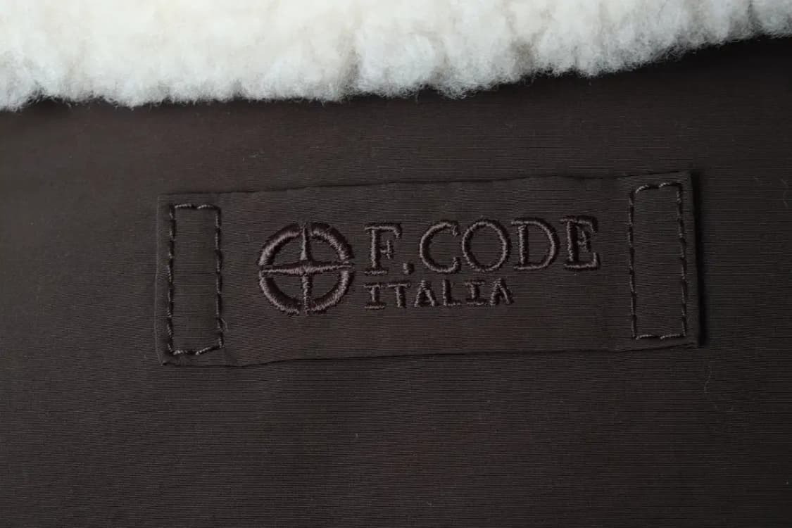 (M-L) 프랑코페라로 패딩 점퍼자켓 봄버 카키 구스다운-16C0B 상품이미지5