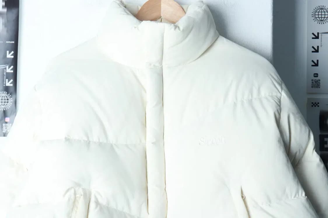 W(F) 시눈 패딩 점퍼자켓 덕다운 푸퍼 아이보리 키치-16C0E 상품이미지3