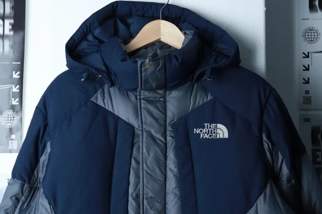 (2XL) 노스페이스 패딩 점퍼자켓 빅사이즈 구스다운 네이비-16C10 상품이미지3