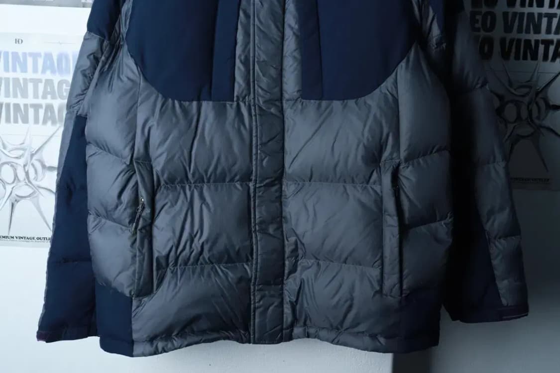 (2XL) 노스페이스 패딩 점퍼자켓 빅사이즈 구스다운 네이비-16C10 상품이미지4