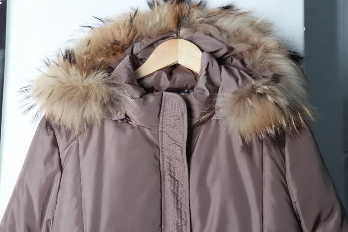 (L-XL) 닥스 패딩 점퍼자켓 골드브라운 덕다운 롱 퍼-16C12 상품이미지3