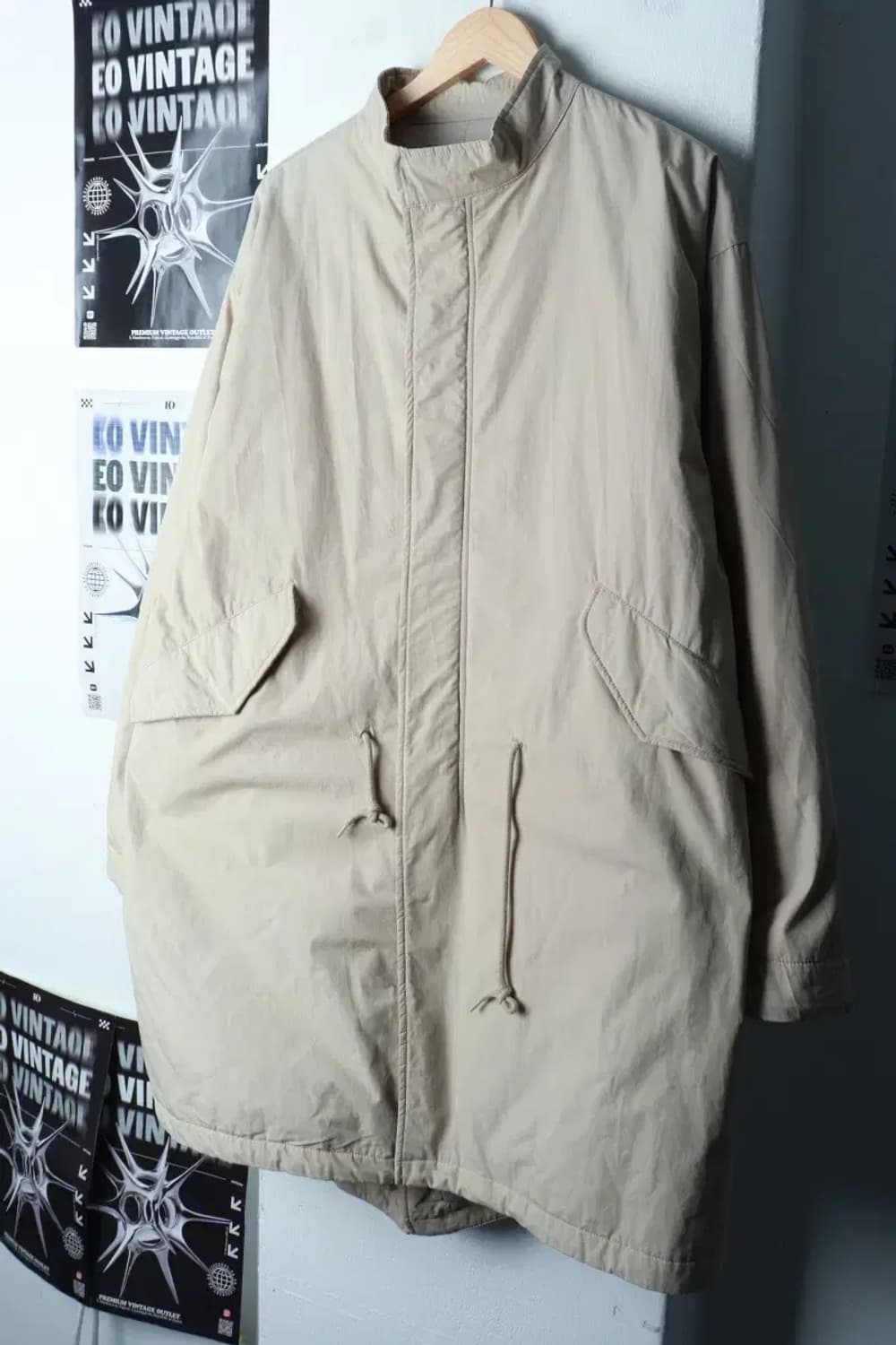 (M-XL) 파르티멘토 패딩 점퍼자켓 피쉬테일 개파카 롱-16C13 상품이미지1