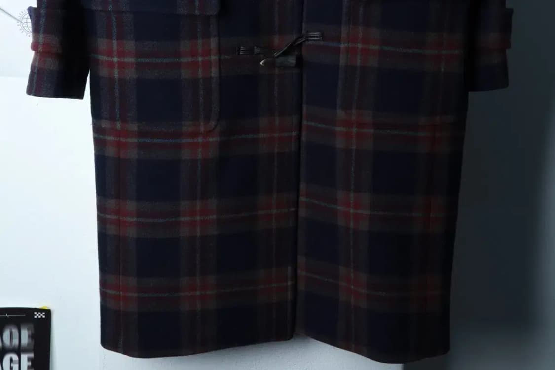 W(S-M) 타미힐피거 코트자켓 대장 떡볶이 체크 떡코 더플-16C15 상품이미지4