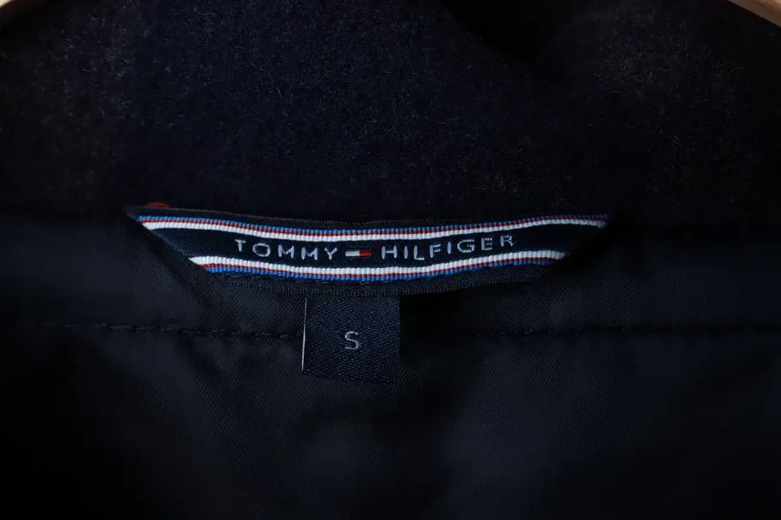 W(S-M) 타미힐피거 코트자켓 대장 떡볶이 체크 떡코 더플-16C15 상품이미지5