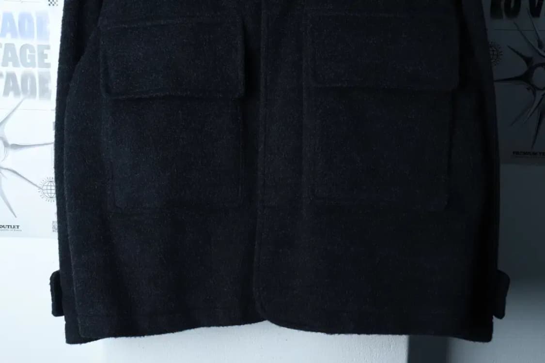 (M-XL) 라퍼지스토어 집업 바람막이 점퍼자켓 블루종 차콜-16C17 상품이미지4