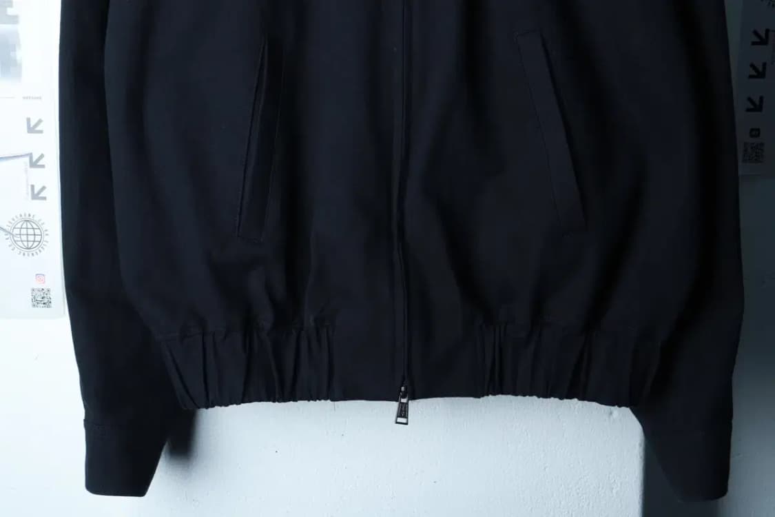 (F) 마뗑킴 집업 바람막이 점퍼자켓 블루종 레터링 드리즐러-16C19 상품이미지4