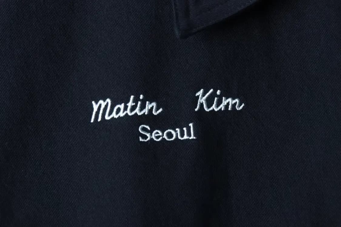 (F) 마뗑킴 집업 바람막이 점퍼자켓 블루종 레터링 드리즐러-16C19 상품이미지5