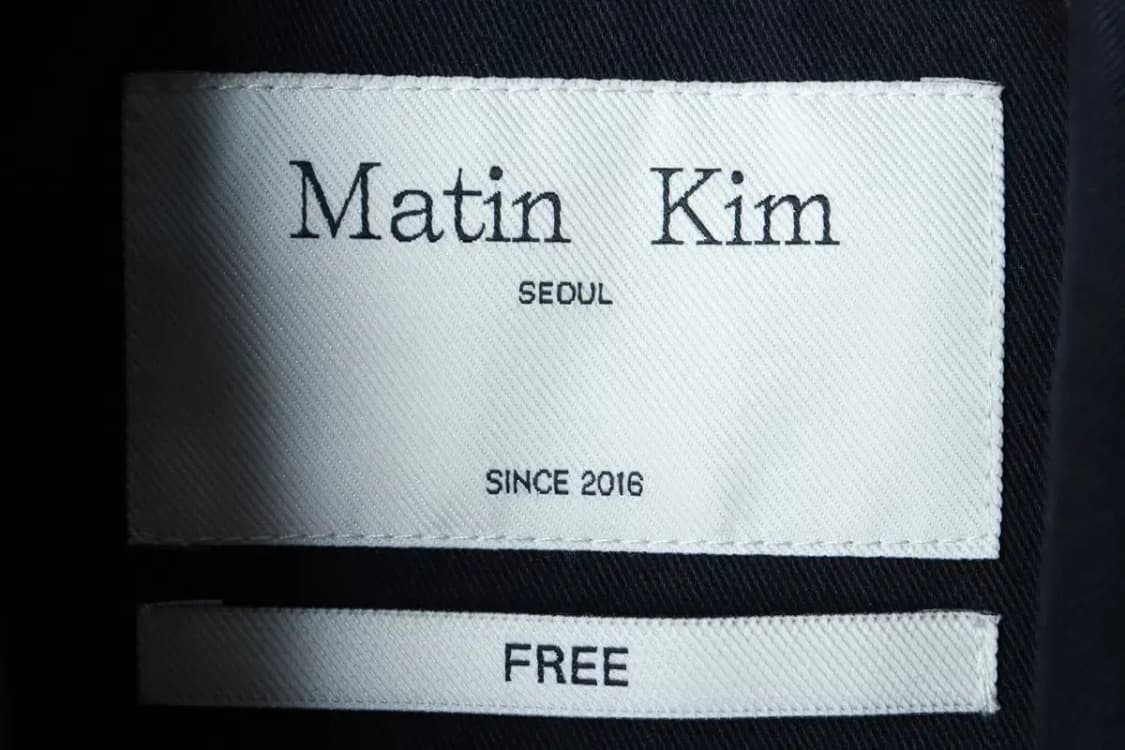 (F) 마뗑킴 집업 바람막이 점퍼자켓 블루종 레터링 드리즐러-16C19 상품이미지7