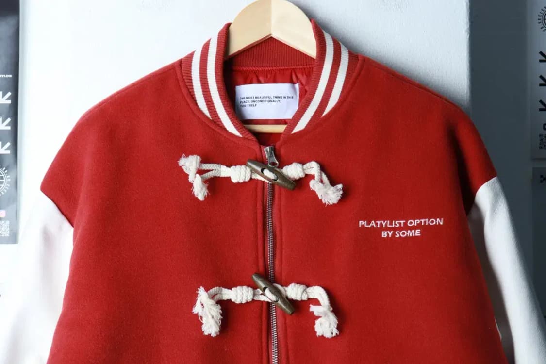 (F) 썸플레이스 집업 바람막이 점퍼자켓 Y2K 박시 바시티-16C1A 상품이미지3