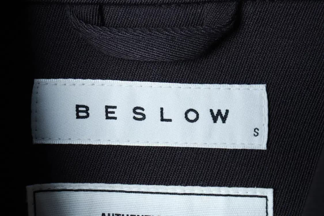 (S-M) 비슬로우 집업 바람막이 점퍼자켓 블루종 차콜 울-16C1C 상품이미지5