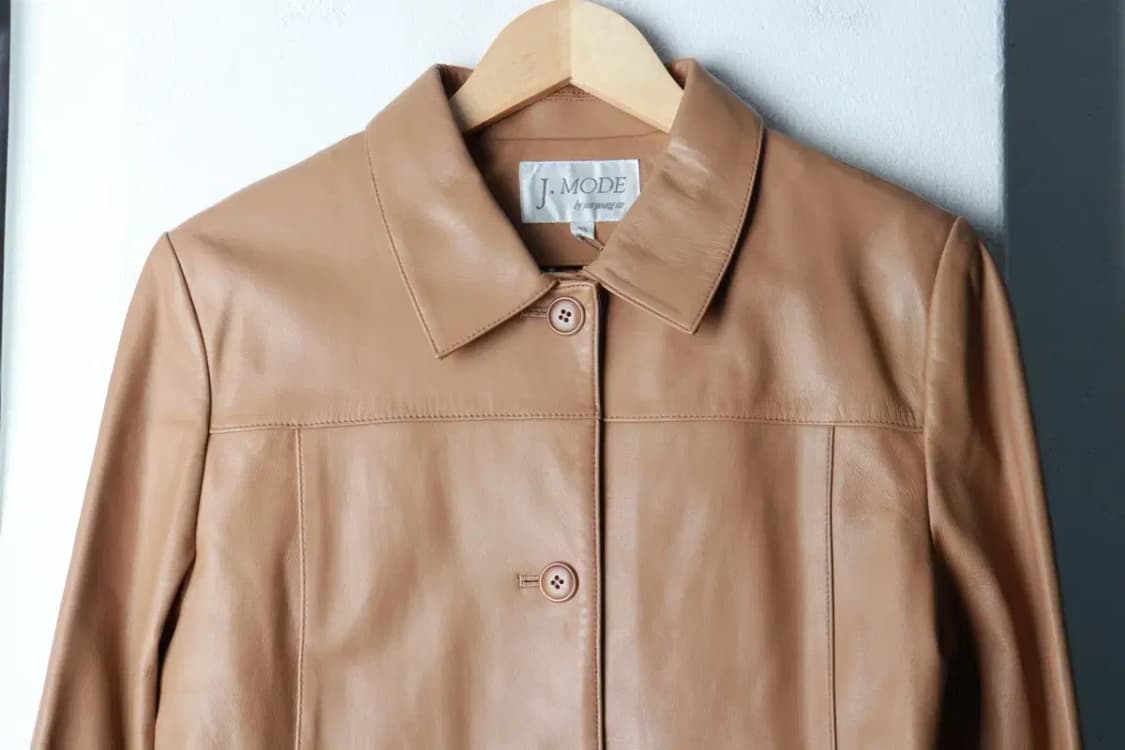 W(M-L) 제이모드 집업 바람막이 점퍼자켓 새상품 레더-16C1E 상품이미지3