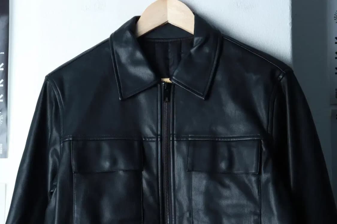 (S-M) 라퍼지스토어 집업 바람막이 점퍼자켓 레더 투웨이-16C1F 상품이미지3