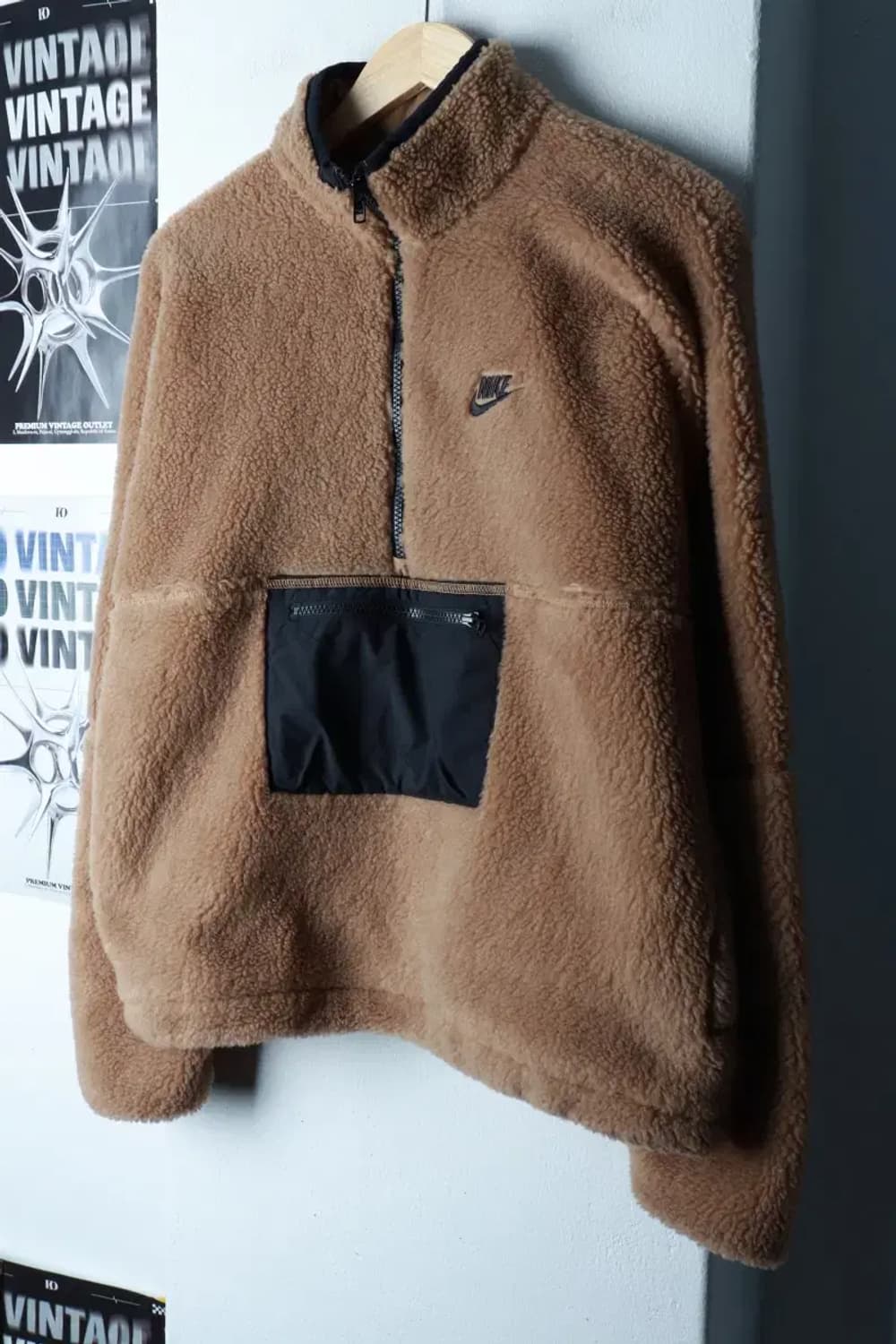(S-M) 나이키 집업 바람막이 점퍼자켓 후리스 아노락 키치-16C21 상품이미지1