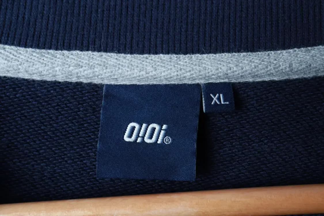 (XL-2XL) 오아이오아이 맨투맨 티셔츠 빅로고 네이비-16B68 상품이미지7