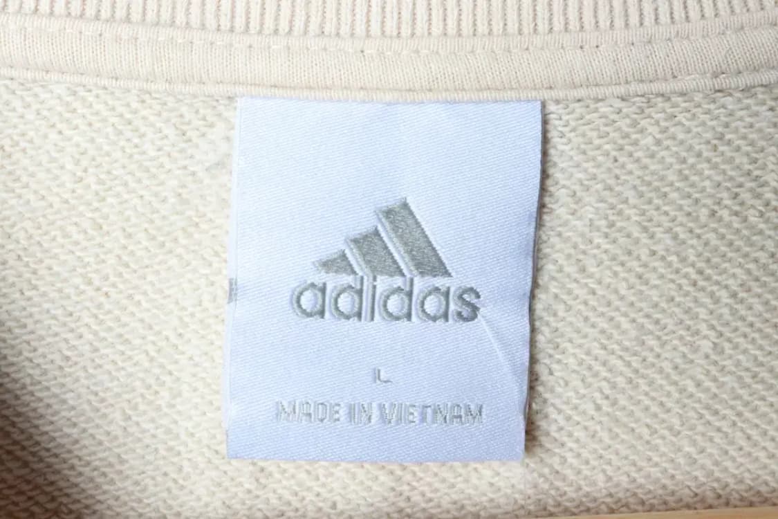 (L) 아디다스 맨투맨 티셔츠 베이지 올드스쿨-16B6B 상품이미지7