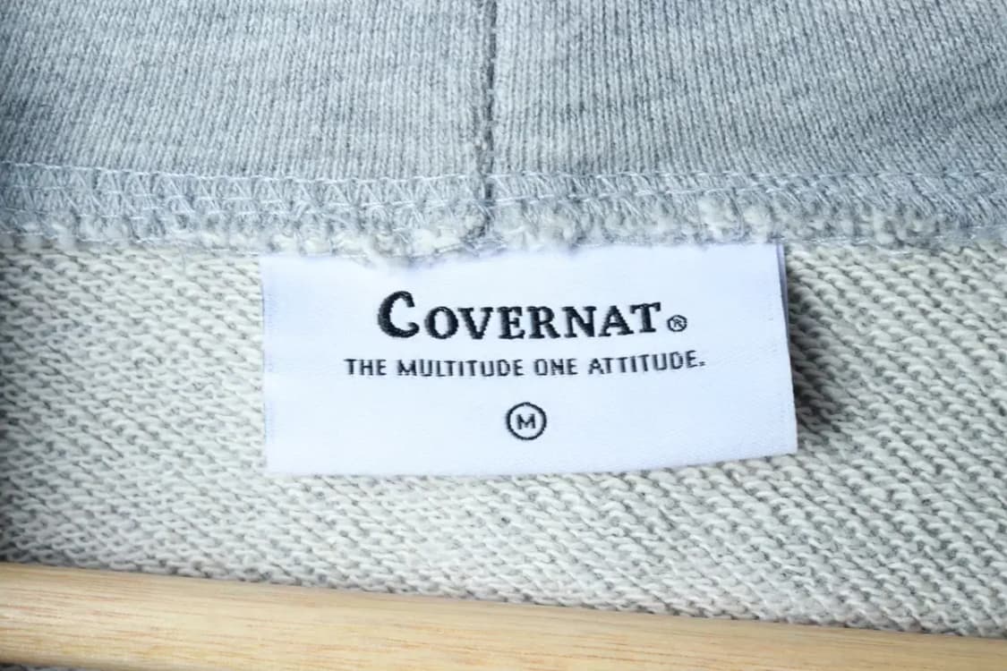 (M-L) 커버낫 후드티셔츠 C로고 그레이 기본-16B6E 상품이미지6