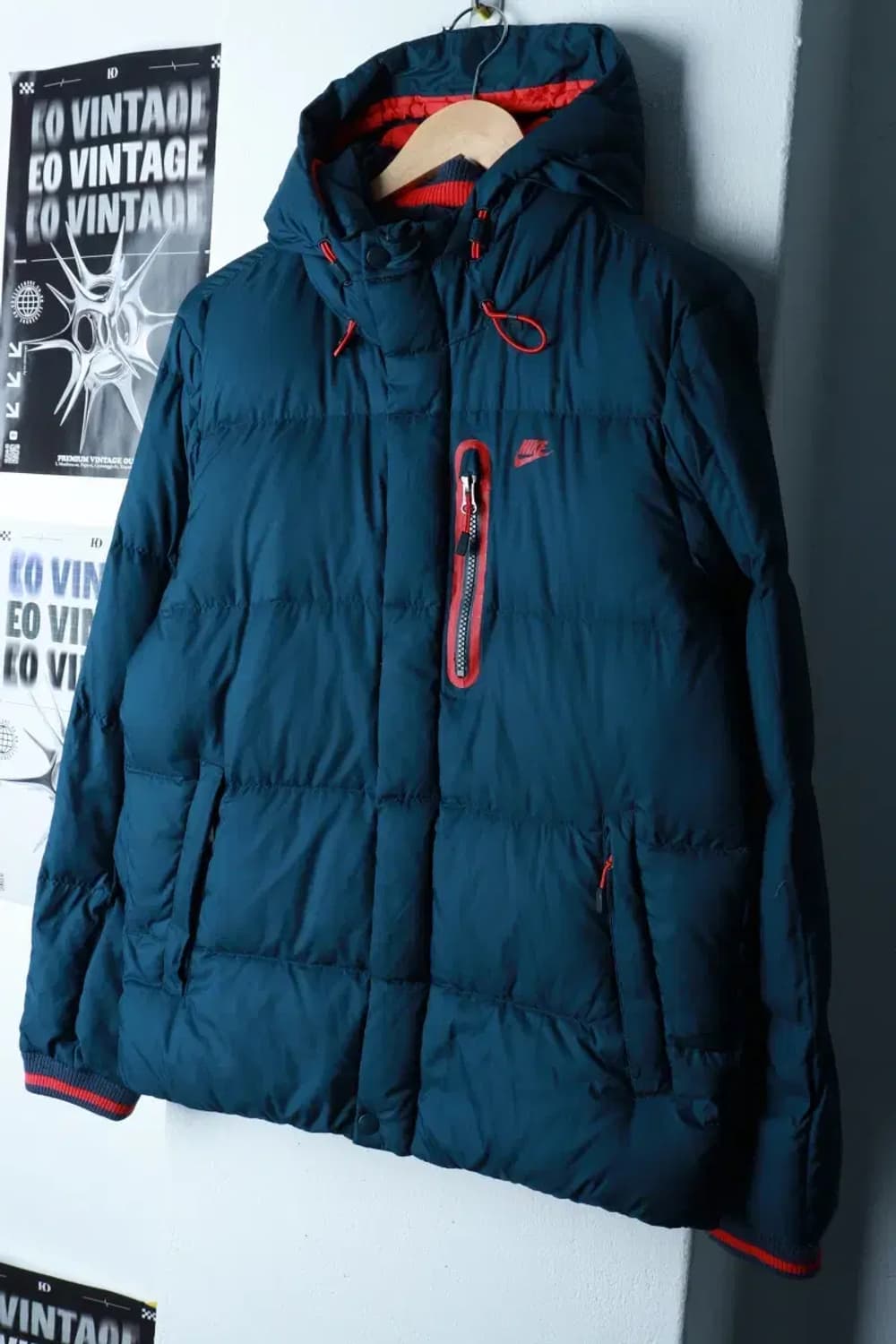 (S) 나이키 패딩 점퍼자켓 테크팩 구스다운 네이비-16B71 상품이미지1
