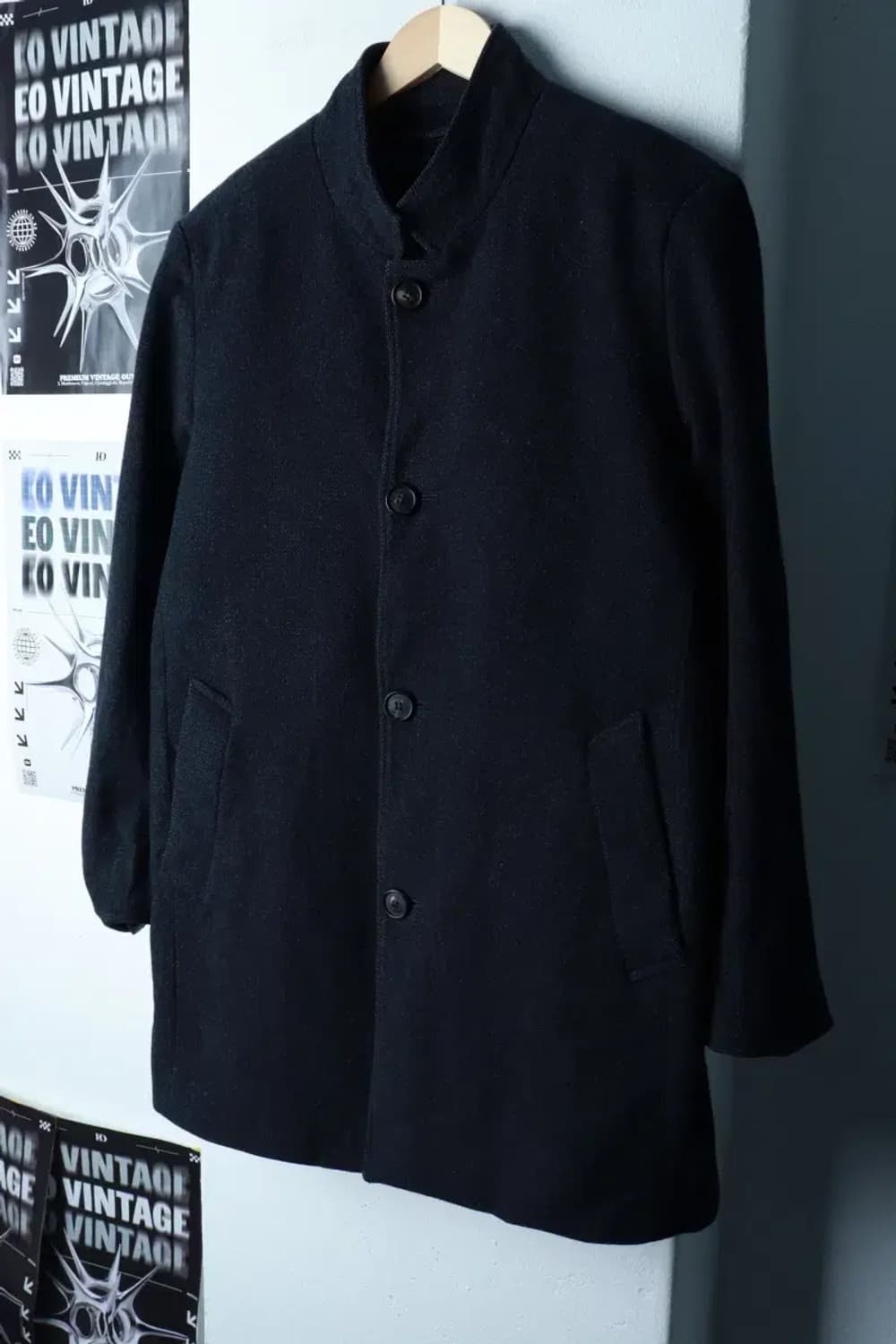 (L) 인디안 코트자켓 풀내피 차콜 따뜻 울 겨울 방한-16B73 상품이미지1