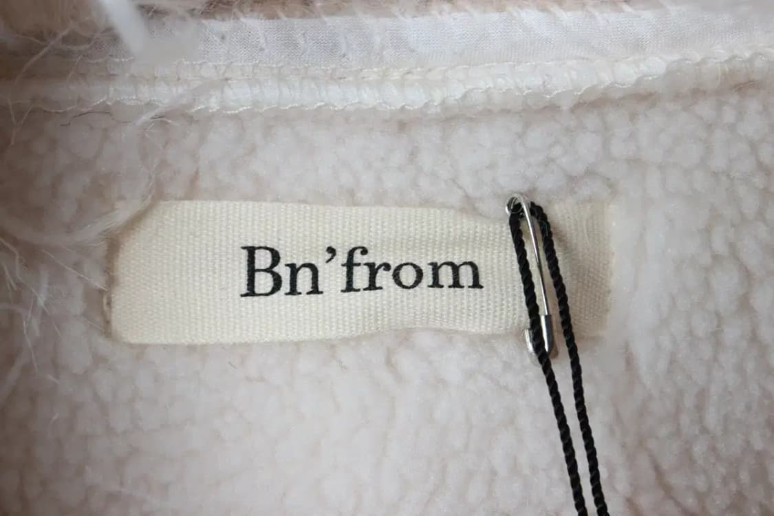 W(F) 비엔프롬 코트자켓 새상품 무스탕 화이트 퍼-16B76 상품이미지6