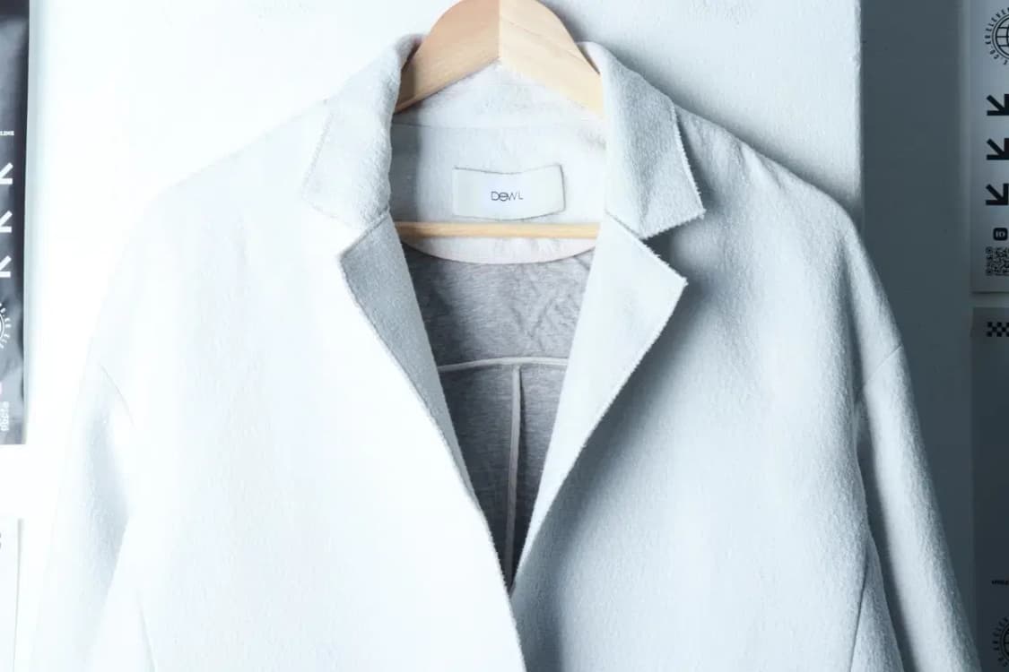 W(S-M) 듀엘 코트자켓 화이트 폴리-16B77 상품이미지3