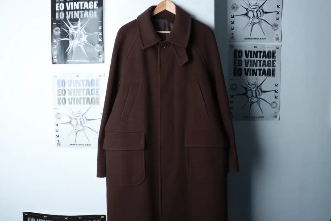 (L-XL) 스파오 코트자켓 발마칸 브라운-16B7C 상품이미지2