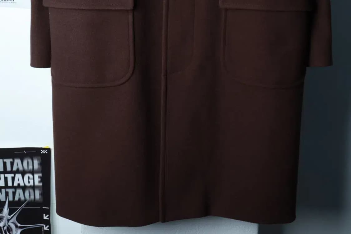 (L-XL) 스파오 코트자켓 발마칸 브라운-16B7C 상품이미지4